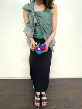 ririkaさん(レディース・160cm)の夏コーディネート