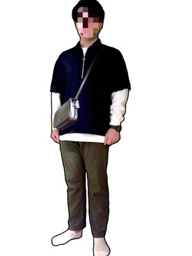 「AEON STYLE（イオンスタイル）のアイテム」を使った、でんさん（メンズ・171cm）の秋コーディネート