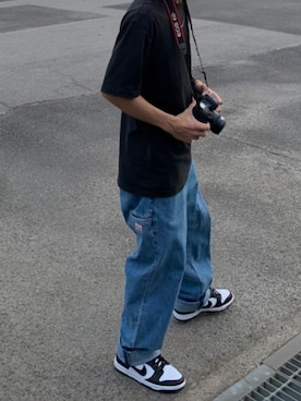 「PALACE（パレス）のアイテム（トップス）」を使った、kimhiroさん（メンズ・170cm）の秋コーディネート