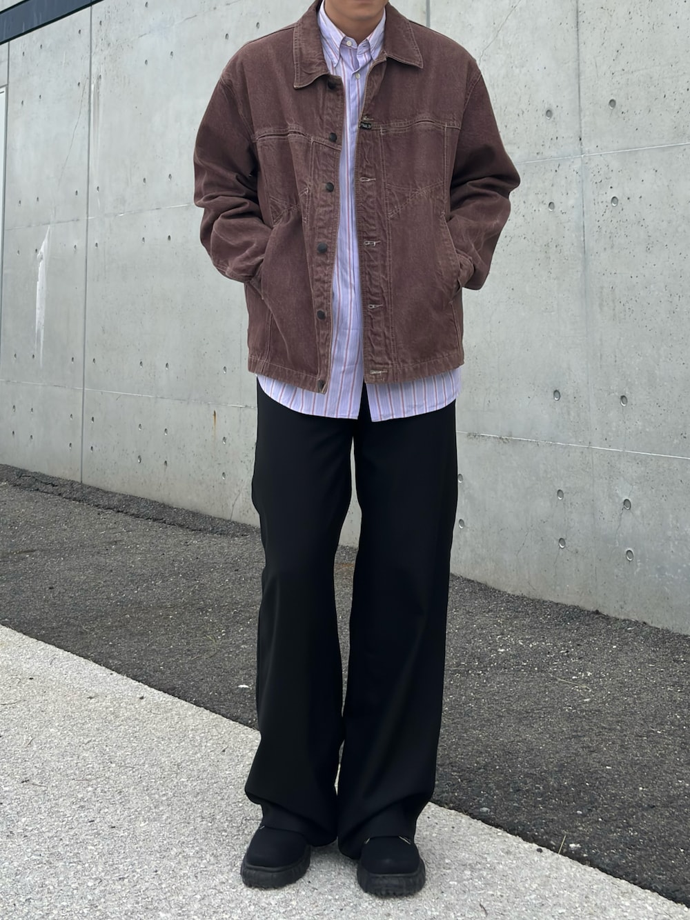 Girbaud デニム トラッカージャケット 3XL 古着 90-00s MARITHE
