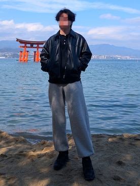 TSUKASAさん（メンズ・174cm）の冬コーディネート