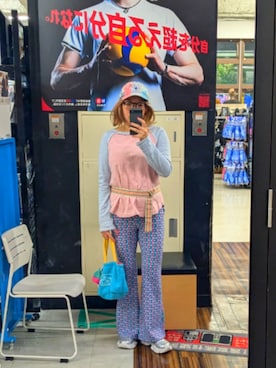 「アイテム（その他小物）」を使った、maro70さん（レディース・159cm）の秋コーディネート