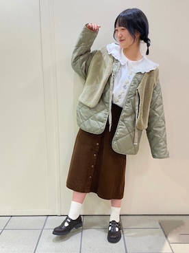 鈴木さん（レディース・153cm）の秋コーディネート