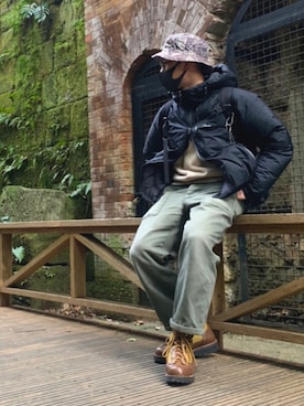 「COBRA CAPS（コブラキャップス）のアイテム」を使った、sskhknさん（メンズ・173cm）の夏コーディネート