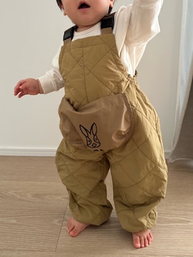 「アイテム（ママ＆ベビー）」を使った、omikuさん（メンズ・70cm）の秋コーディネート