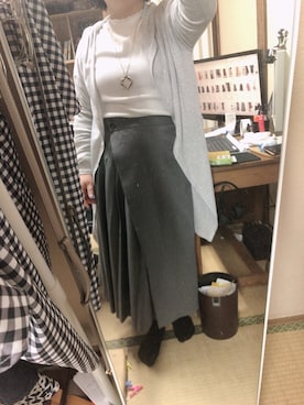 「Jayro（ジャイロ）のアイテム」を使った、まもちさん（レディース・151cm）の春コーディネート