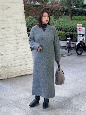 「grove（グローブ）のアイテム」を使った、ちびゆきさん（レディース・152cm）の冬コーディネート