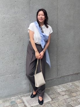 「アイテム（その他トップス）」を使った、ちびゆきさん（レディース・152cm・20代）の夏コーディネート