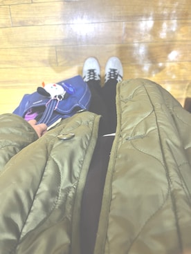 「アイテム（スウェット）」を使った、ukaさん（レディース・160cm）の秋コーディネート