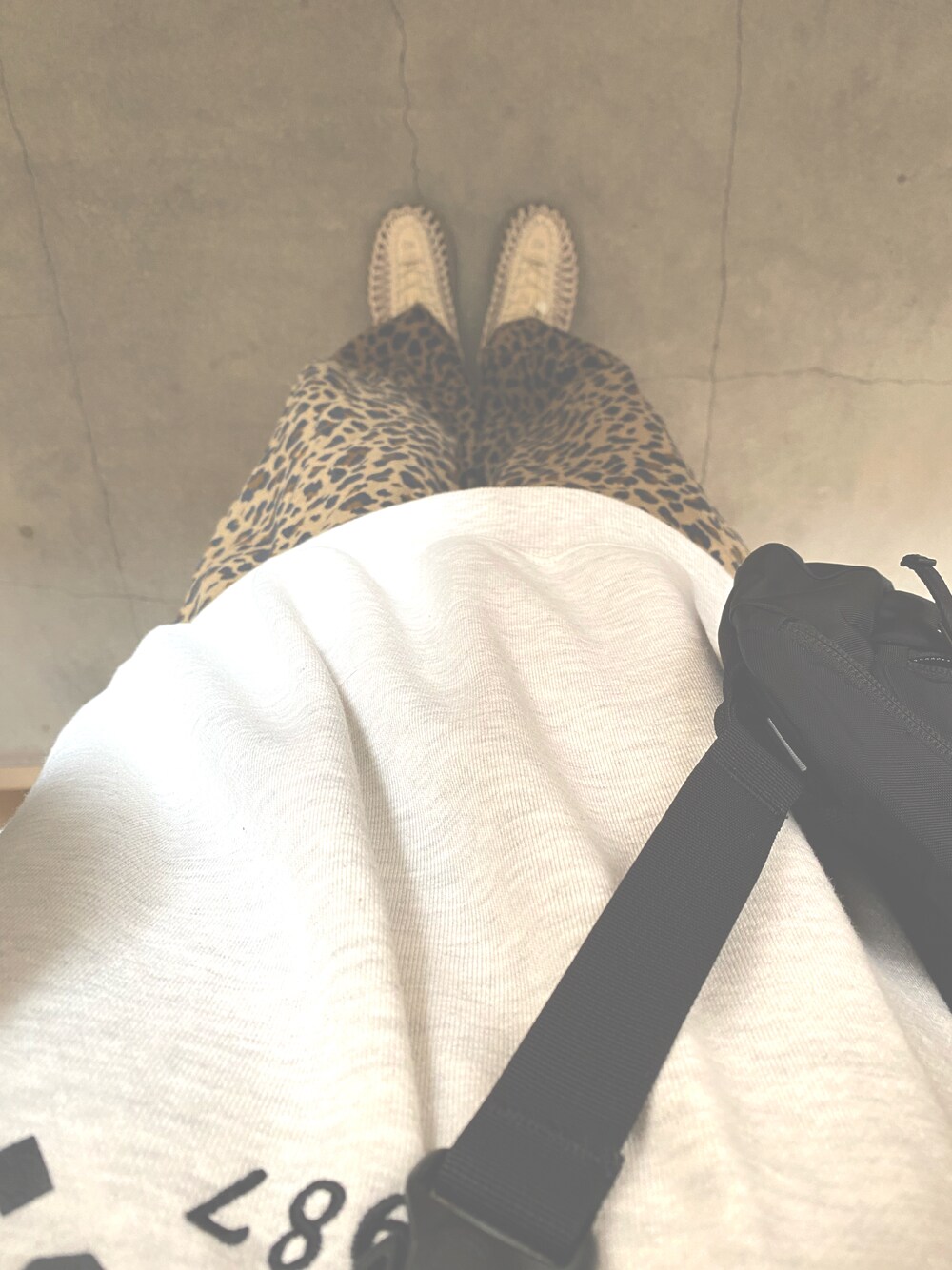 「ママコーデ、カジュアル、UNEEK、ootd、おしゃれさんと繋がりたい」｜「KEENのKEEN/キーン　UNEEK W（サンダル、ベージュ系）」を使った、ukaさん（レディース・160cm）の春コーディネートの1枚目の写真