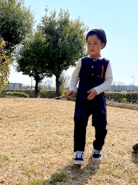 utaさん（キッズ・100cm）の春コーディネート