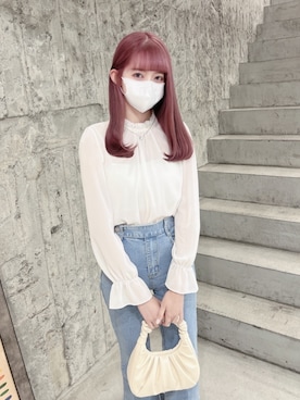 「AIR SPACE（エアースペース）のアイテム」を使った、Eileen / アイリーンさん（レディース・158cm）の秋コーディネート