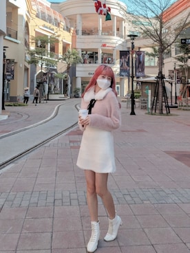 「chuu（チュー）のアイテム」を使った、Eileen / アイリーンさん（レディース・158cm）の冬コーディネート
