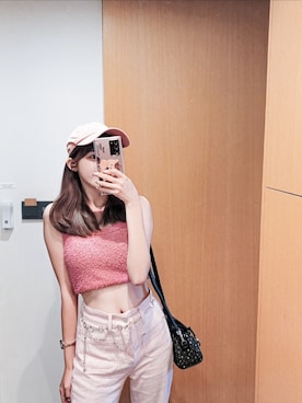 「FOSSIL（フォッシル）のアイテム（アクセサリー）」を使った、Eileen / アイリーンさん（レディース・158cm）の秋コーディネート