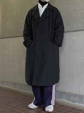 「TEATORA（テアトラ）のアイテム（その他アウター）」を使った、しばたいさん（メンズ・173cm）の冬コーディネート