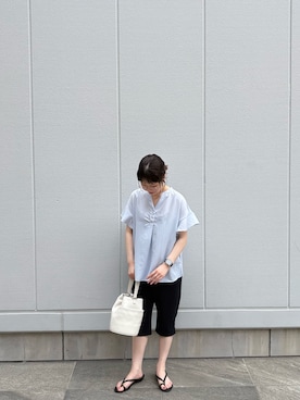 「MOHI（モヒ）のアイテム」を使った、yuukaさん（レディース・153cm）の夏コーディネート