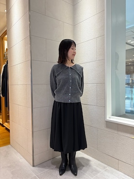 「URBAN RESEARCH（アーバンリサーチ）のアイテム（ニット/セーター）」を使った、yuukaさん（レディース・153cm）の秋コーディネート