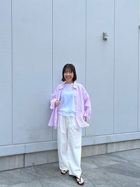 「MOHI（モヒ）のアイテム」を使った、yuukaさん（レディース・153cm）の春コーディネート