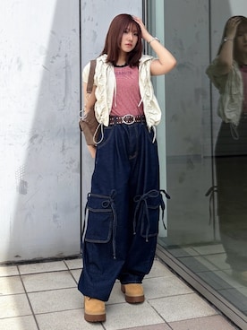 MIRAIさん(レディース・152cm)の春コーディネート