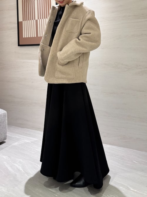 AJUGA.（アジュガ）の「ウールショートジャケット（ブルゾン）」 - WEAR