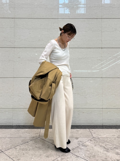 ベロアロングスリーブカットソー（Tシャツ/カットソー）｜AJUGA