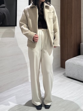 AJUGA.スタッフさん（レディース・160cm）の秋コーディネート