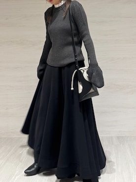 AJUGA.スタッフさん（レディース・152cm）の秋コーディネート