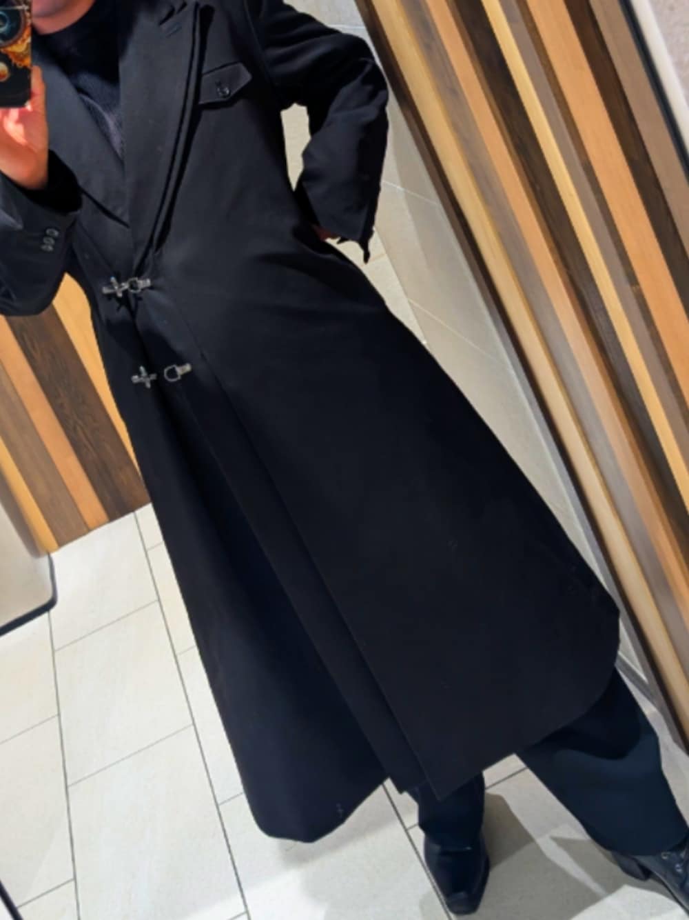 CLEL】Prime TR Double Lapel Coat / プライムTR ダブルラペルコートを