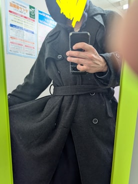 「アイテム（パーカー）」を使った、虎熊さん（メンズ・174cm）の冬コーディネート