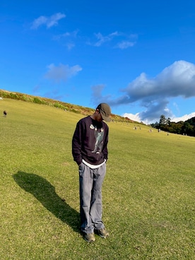 「Reebok(リーボック)のアイテム」を使った、Ryoさん(メンズ・174cm)の秋コーディネート