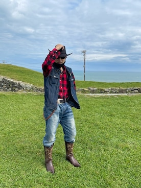 「アイテム（ベスト）」を使った、torataro2さん（メンズ・167cm・20代）の冬コーディネート