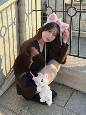 amiさん（レディース・161cm）の冬コーディネート