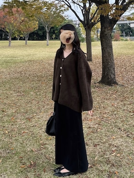 amiさん（骨格ウェーブ・レディース・161cm）の冬コーディネート