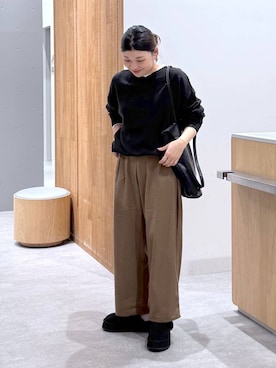 「アイテム（その他シューズ）」を使った、muuu805 さん（レディース・159cm・30代）の秋コーディネート