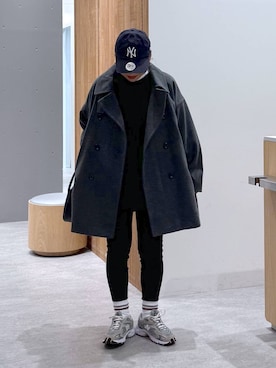 「アイテム（レギンス/スパッツ）」を使った、muuu805 さん（レディース・159cm）の秋コーディネート