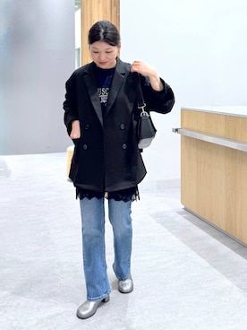 muuu805 さん（レディース・159cm）の冬コーディネート