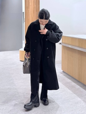 「アイテム（その他アウター）」を使った、muuu805 さん（レディース・159cm・30代）の秋コーディネート