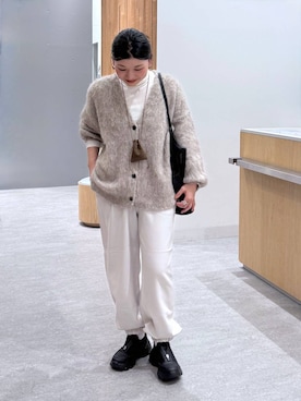 「アイテム（ネックレス）」を使った、muuu805 さん（レディース・159cm・30代）の秋コーディネート