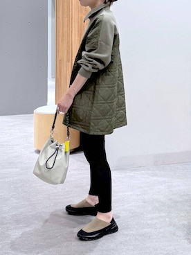 「アイテム（その他トップス）」を使った、muuu805 さん（レディース・159cm）の秋コーディネート