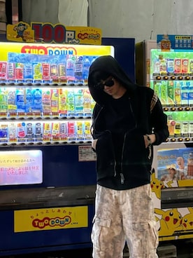 「アイテム（ブレスレット）」を使った、상현さん（メンズ・186cm）の秋コーディネート