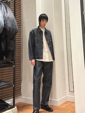 nihonさん（メンズ・183cm）の冬コーディネート