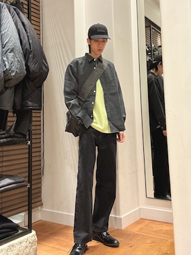 nihonさん（メンズ・183cm）の冬コーディネート