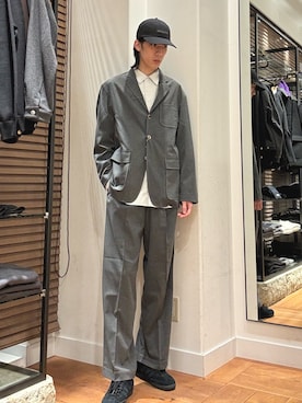 nihonさん（メンズ・183cm）の冬コーディネート