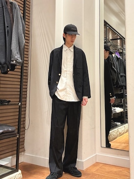 nihonさん（メンズ・183cm）の冬コーディネート