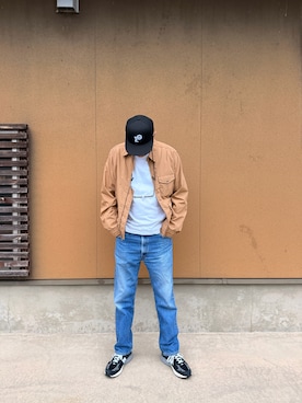 「Engineered Garments（エンジニアードガーメンツ）のアイテム」を使った、odd10976さん（メンズ・186cm）の秋コーディネート