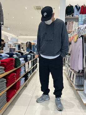 「アイテム（スウェット）」を使った、odd10976さん（メンズ・186cm）の秋コーディネート