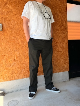 「Dickies（ディッキーズ）のアイテム」を使った、odd10976さん（メンズ・186cm）の夏コーディネート