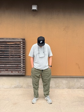 「Engineered Garments（エンジニアードガーメンツ）のアイテム」を使った、odd10976さん（メンズ・186cm）の夏コーディネート