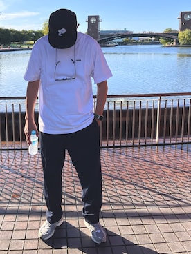 「アイテム（キャップ）」を使った、odd10976さん（メンズ・186cm）の秋コーディネート