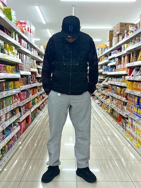 「アイテム（その他アウター）」を使った、odd10976さん（メンズ・186cm）の冬コーディネート